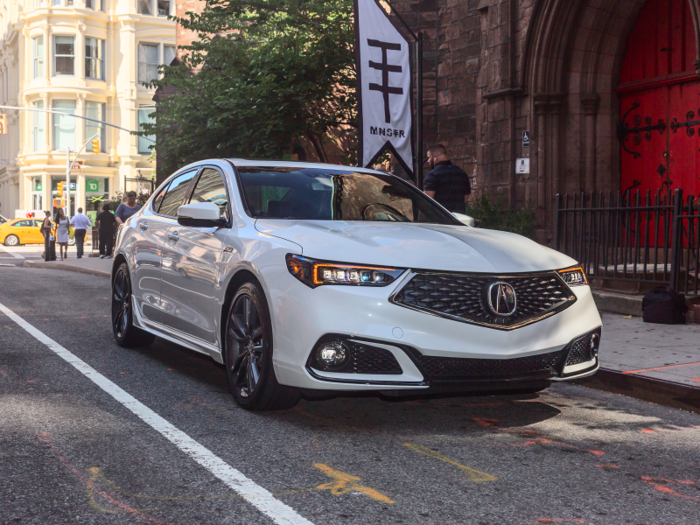 Next up is the Acura TLX A-Spec.