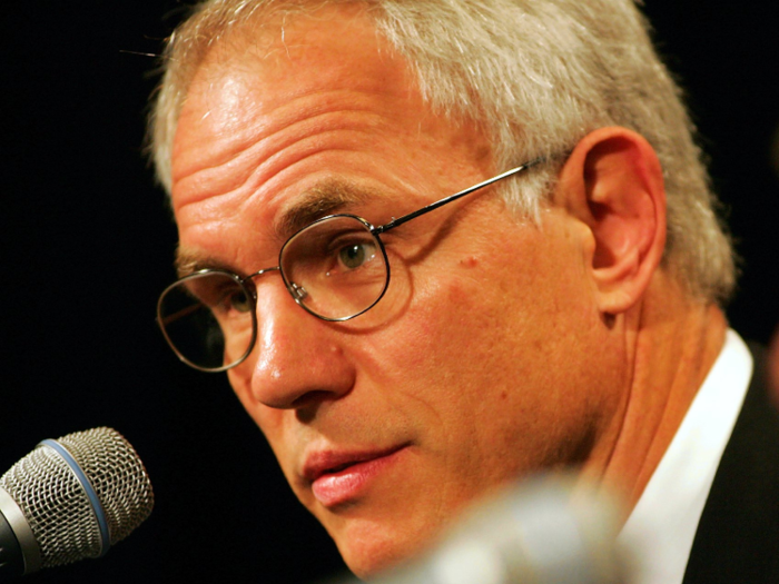 Mitch Kupchak was the general manager of the 2002 Lakers, having taken over the job from the logo himself, Jerry West. Kupchak had previously been a player for the Lakers in the 1980s.