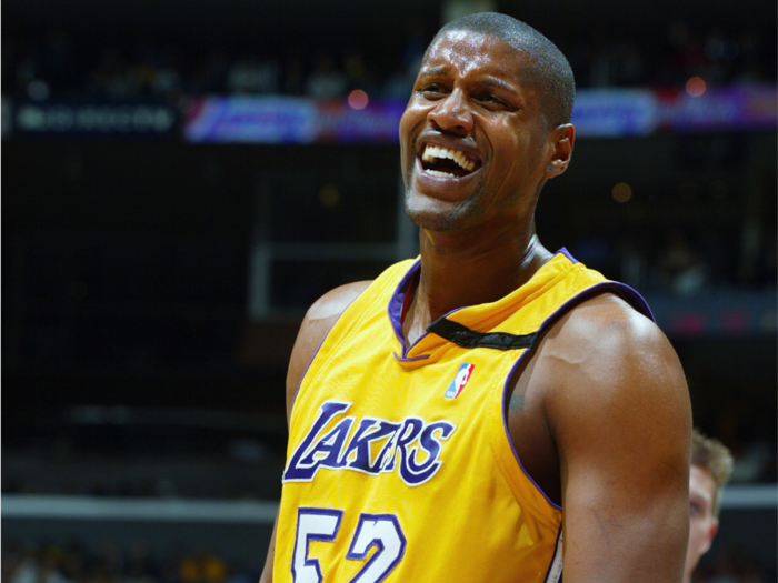 Samaki Walker was a former NBA lottery pick who joined the Lakers as a free agent in the 2001 offseason, and started over 60 games for the Lakers that year.