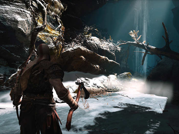 The first thing I was struck by is how incredibly gorgeous it is. Outside of racing games, "God of War" is likely the best looking game on the PlayStation 4.