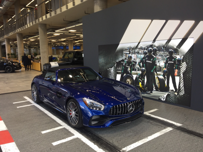 Though the brand sets some of its more high-end models, like this GT C Roadster, apart from the other cars.