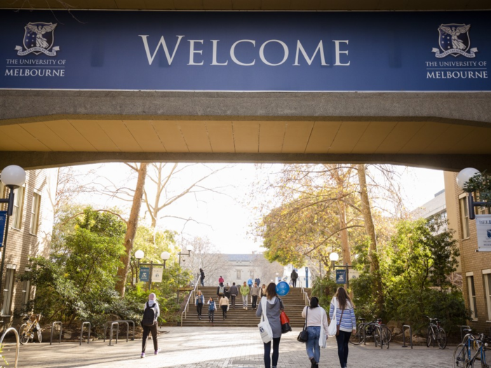 14. University of Melbourne, Australia — One of the biggest risers this year, the University of Melbourne