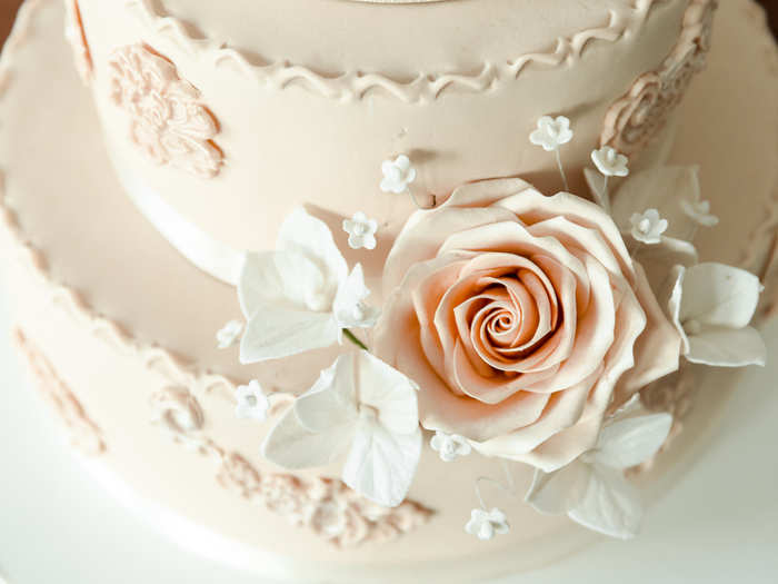 Wedding cake: $540 - $1,097