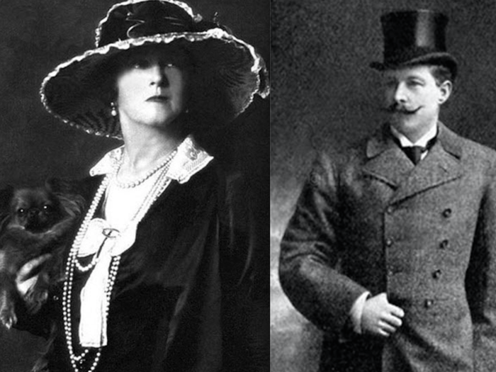 SURVIVED: Cosmo and Lucy Duff-Gordon, landowner and fashion designer