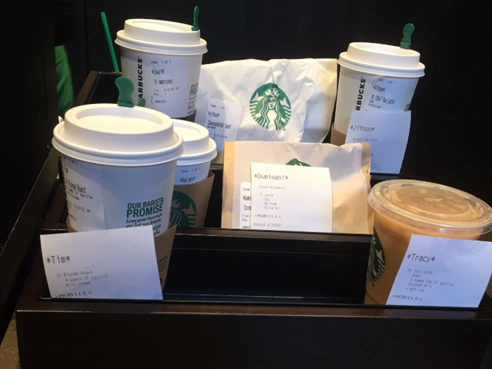 Starbucks employees call out customers