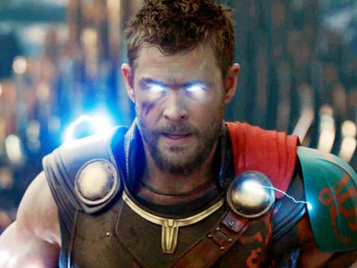 3. Thor — played by Chris Hemsworth