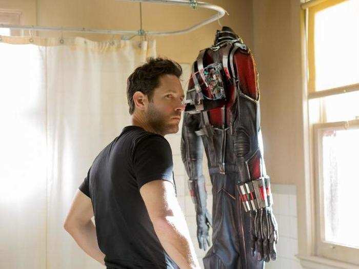 6. Ant-Man/Scott Lang — played by Paul Rudd