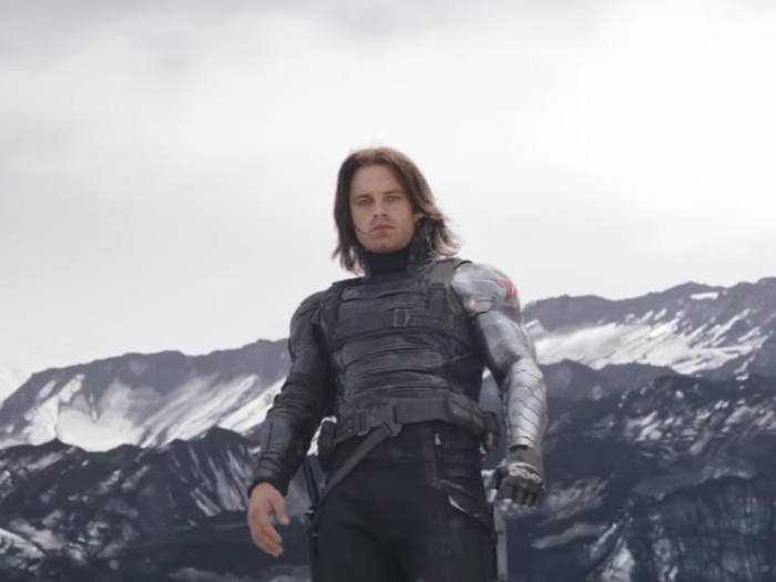 9. Winter Soldier/Bucky Barnes — played by Sebastian Stan