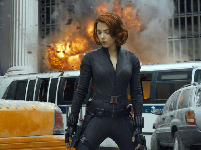 14. Black Widow/Natasha Romanoff — played by Scarlett Johansson