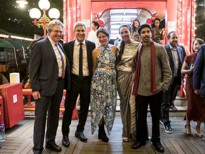 The event was hosted by Princess Alia Al-Senussi and Hong Kong entrepreneur Dino Sadhwani. Al-Senussi is a major figure in the art and philanthropy worlds. Her family ruled Libya before being overthrown by Muammar Gaddafi.