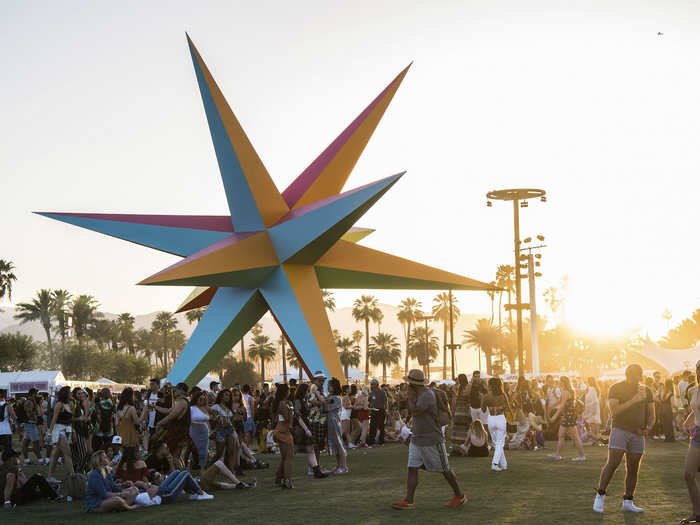 Over 700,000 festival-goers will descend on the desert stage this year.