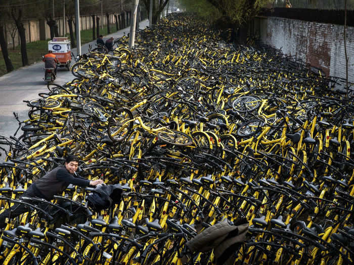 The bike graveyards now serve as reminders of a declining industry that grew too quickly.