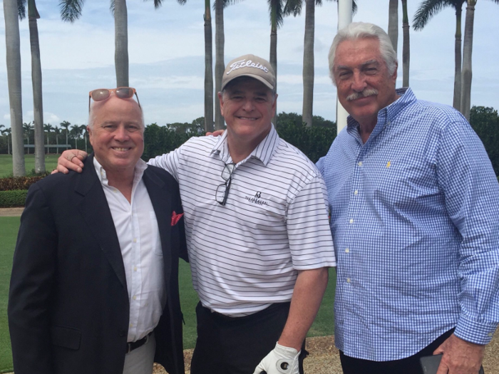 Hannity has made the most of his status in the Trump orbit, including appearances at Trump-owned golf courses with local Republican politicians.