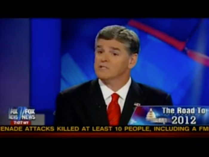 A year later, in 2012, Hannity revealed on his show that he advised Trump not to run in that year