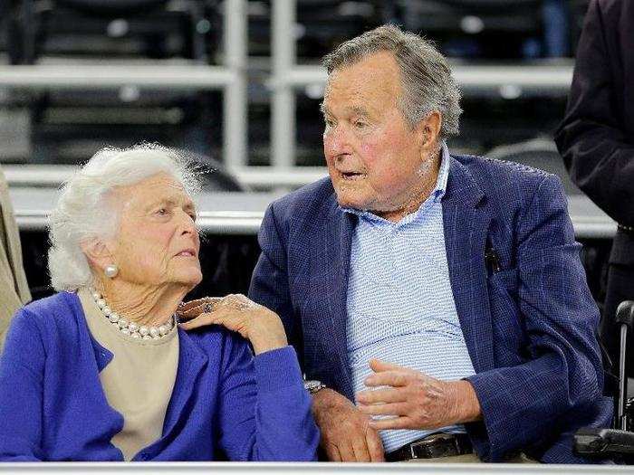 In a recent interview, Barbara said having a good husband is key to living a long life. "George Bush has given me the world. He is the best — thoughtful and loving," she said. "I am still old and still in love with the man I married 72 years ago."