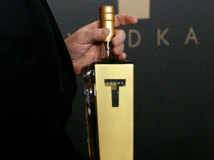 Trump Vodka launched around 2006, but Trump