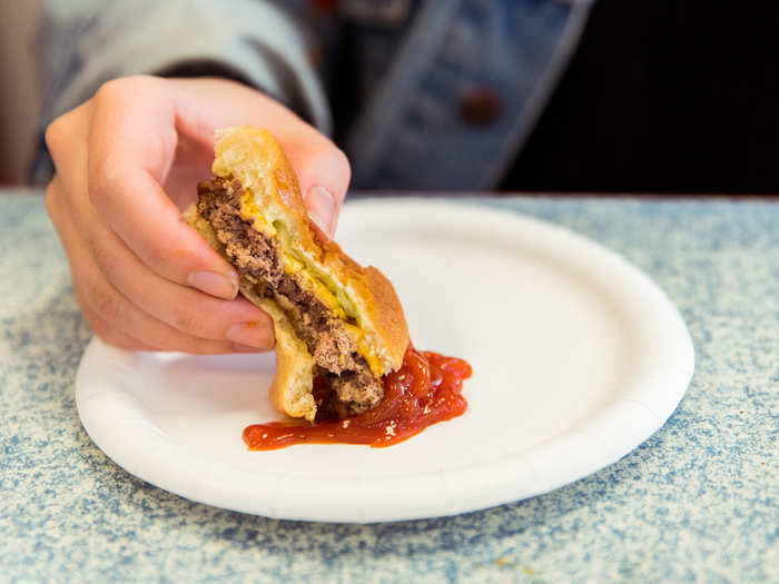 That said, competing with a 77-cent slider — which essentially just tastes like grease, ketchup, and bread — presents a low bar.