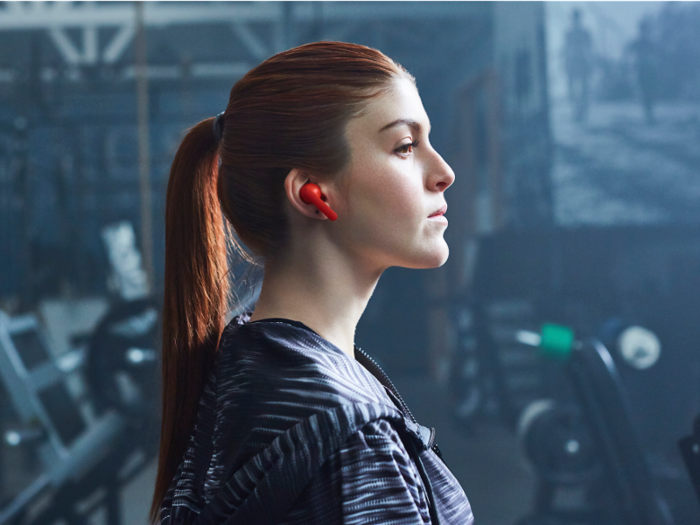 TicPods Free are also water- and sweat-resistant, so you can wear them to workout.