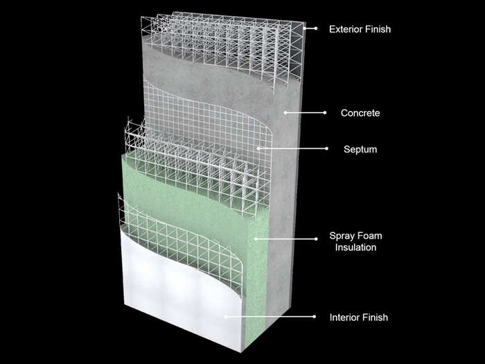 Fuehrer said Branch’s method will make homes that are three to four times stronger than typical wood construction.