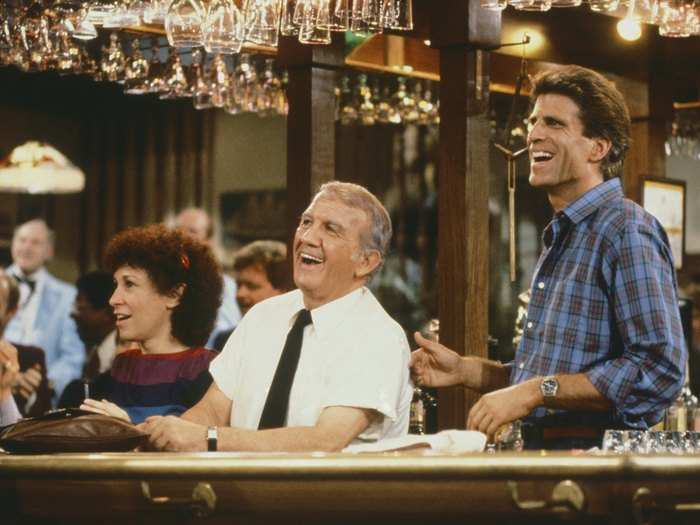 "Cheers" (1982-1993), eleven seasons — NBC