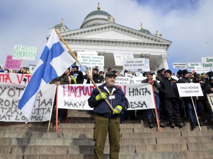 1. Finland (tie)