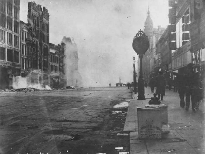 The public desperately needed drinking water, so engineers began working on a backup system on day one. The US Navy brought water and milk on ships.