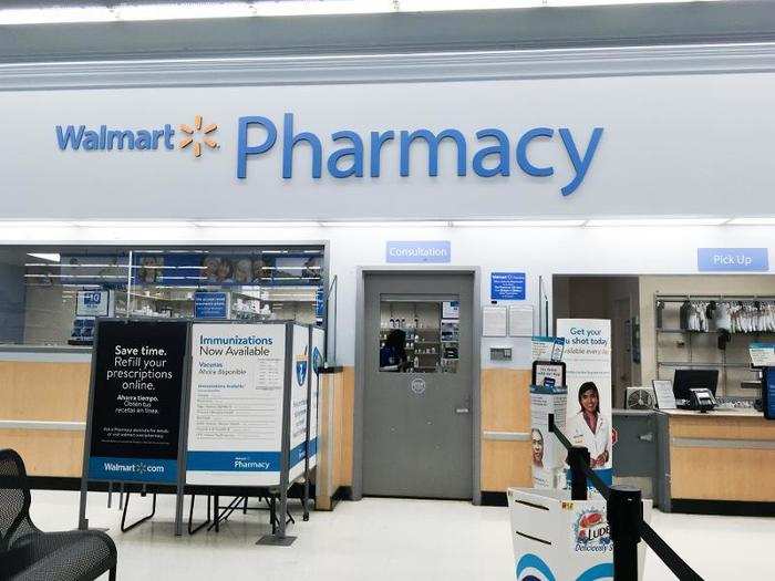 Walmart had a large pharmacy in-store, offering consultations, immunizations, and a mobile pickup station using its app. The Walmart Mobile Pharmacy is an app, strictly for pharmacy use, that allows shoppers to save money and manage their prescriptions.