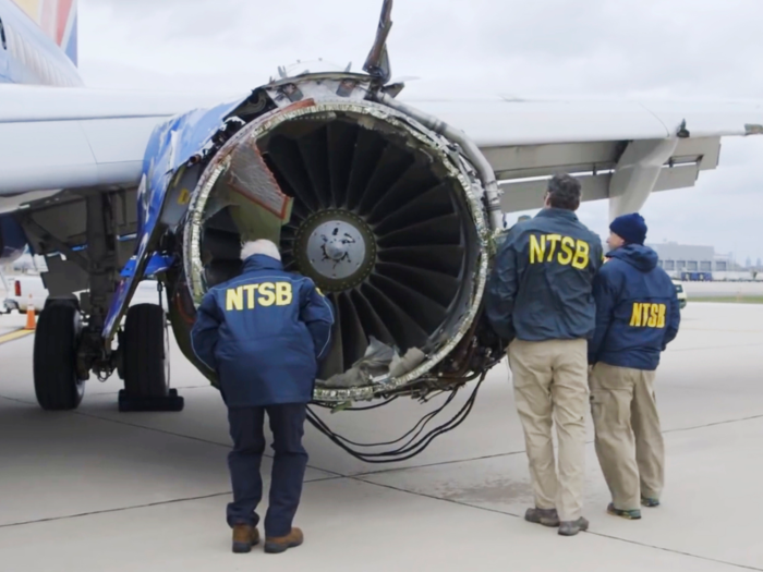 At 4:30 pm, NTSB investigators arrive on the scene. The aircraft