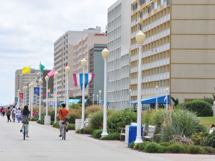 4. Virginia Beach, Virginia: at least $135,438