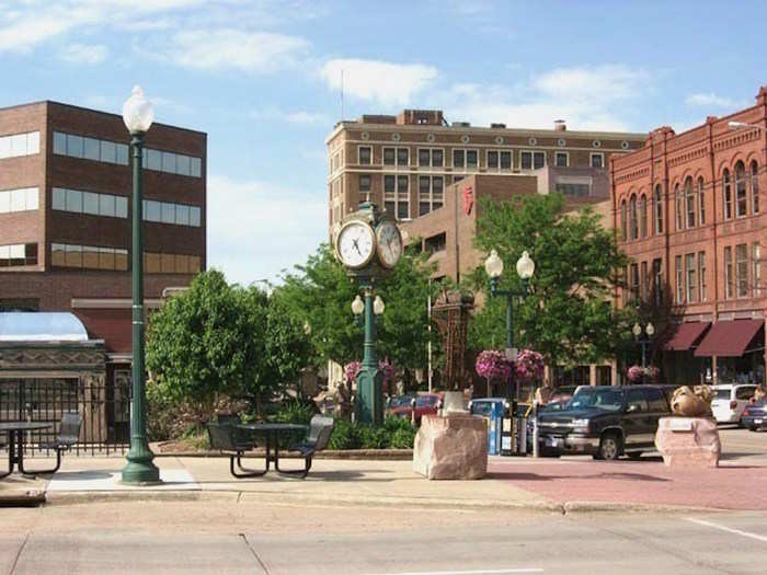 13. Sioux Falls, South Dakota: at least $108,220