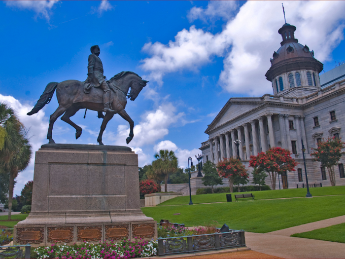 41. Columbia, South Carolina: at least $85,750