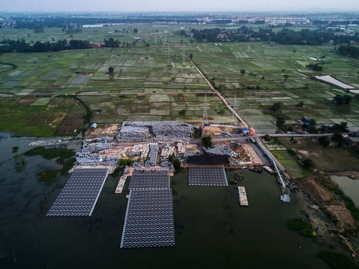 In late 2017, the country built a massive floating solar farm on top of a former coal mine that had collapsed and flooded.