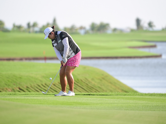 The island also home to multiple golf courses — one of which was used for the Ladies