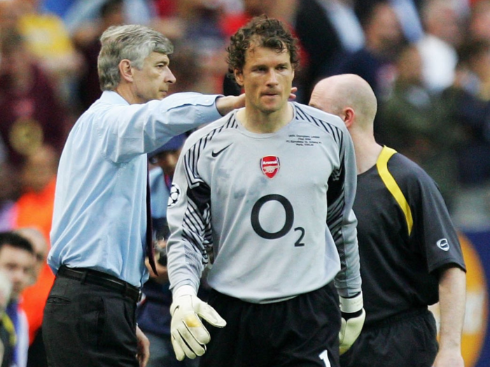 In 2006, Arsenal made it to the Champions League final. Having beaten Real Madrid and Juventus in previous stages, it lost 2-1 to FC Barcelona after goalkeeper Jens Lehmann was sent off in the first half.