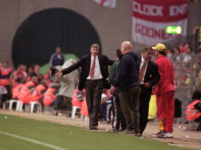 Wenger guided Arsenal to the 2000 UEFA Cup final, where the team met Galatasaray in Copenhagen. The Turkish champions triumphed 4-1 in a penalty shootout to give Wenger his first big taste of European failure.