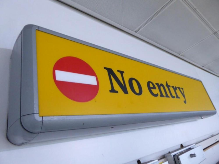 The sign every teenager wants on their bedroom door. Yours for £1,000 ($1,400).