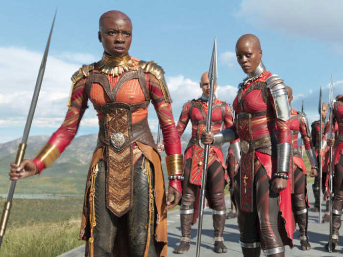 3. Okoye ("Black Panther")