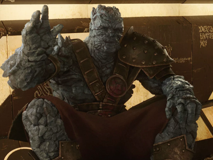 6. Korg ("Thor: Ragnarok")