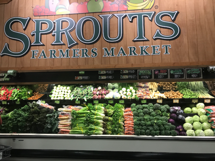 Produce is the main event at Sprouts. It