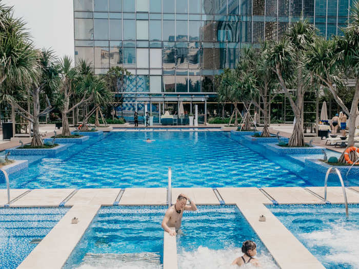 If I had time, I would have taken a dip into the pool or one of the resort