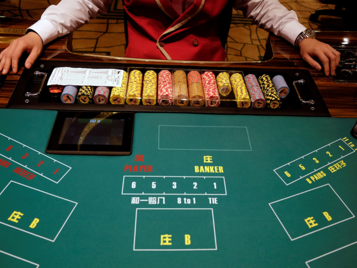 Only 10% of the resort is occupied by the casino, partly by design and partly by necessity. The Macau government only granted the property 125 gaming tables. I was surprised to find that the vast majority of tables were baccarat, a game not often played in the US.