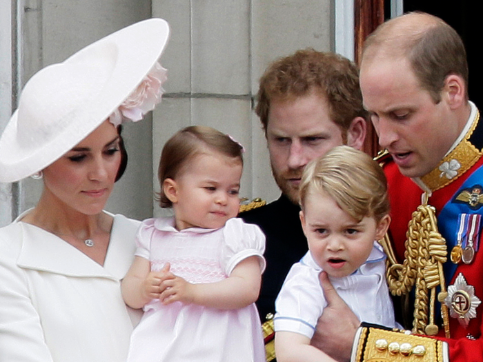 "I would like George and Charlotte to grow up being a little bit more simple in their approach and their outlook, and just looking after those around them and treating others as they would like to be treated themselves," Prince William said on a Vietnamese talk show.