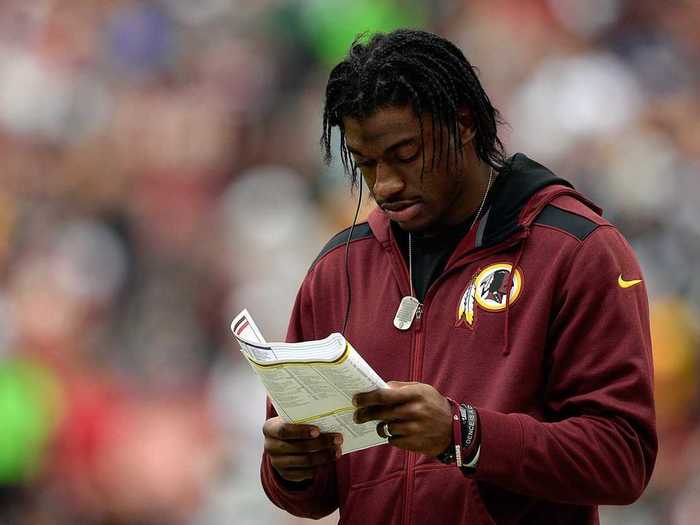 T2. Robert Griffin III — Washington Redskins, 2012