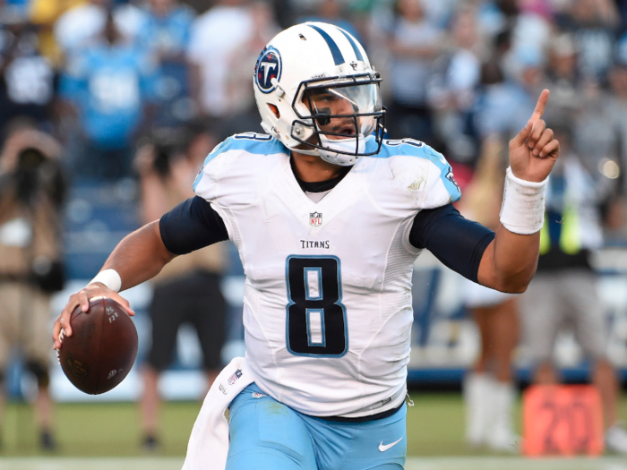 T8. Marcus Mariota — Tennessee Titans, 2015