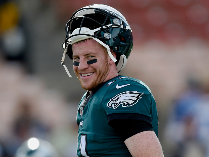 T12. Carson Wentz — Philadelphia Eagles, 2016