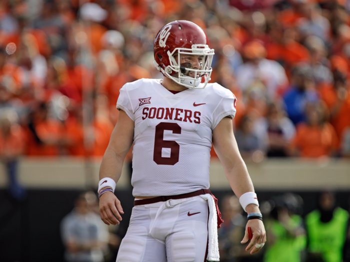 T12. Baker Mayfield — 2018