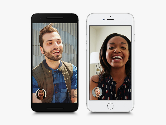 Google Duo is free to download and works with both the iPhone and Android devices.