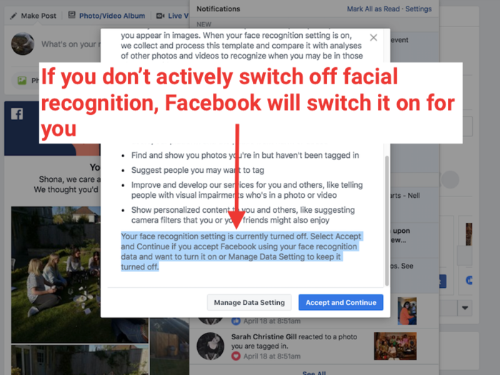 10. Facebook will try and encourage you to passively click 