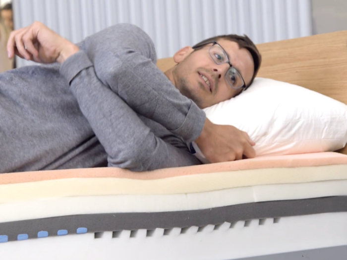 In prototyping the Wave mattress, Casper altered the mattress