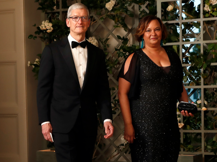 Apple CEO Tim Cook and former EPA administrator Lisa Jackson join the festivities ...